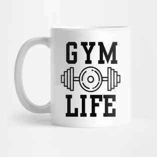 Gym Life Barbell Fitness Set Mug